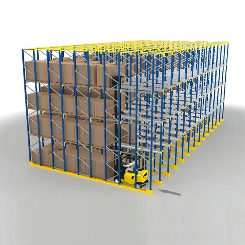 Scaffalatura per pallet a doppia larghezza con accesso diretto (4)