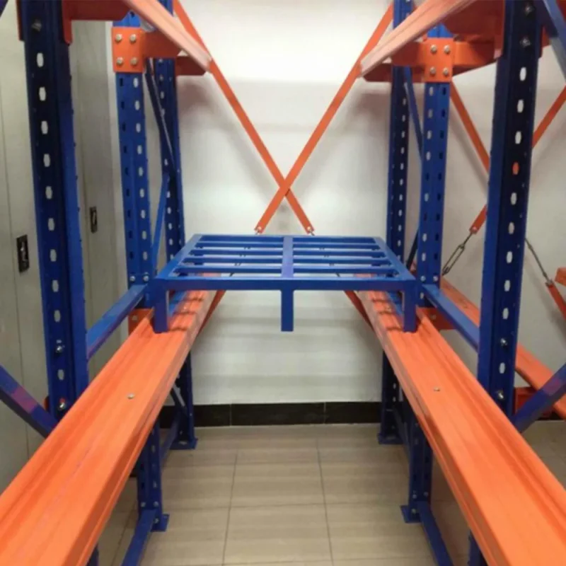 Scaffalature a pallet drive-in a doppia larghezza