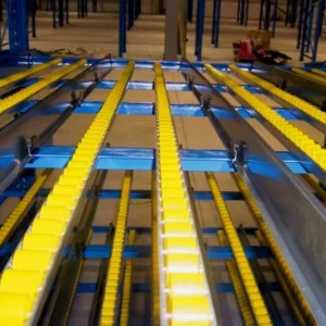 gravity flow pallet racking