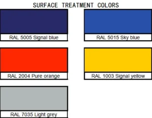 สีพื้นผิวชั้นวางพาเลท